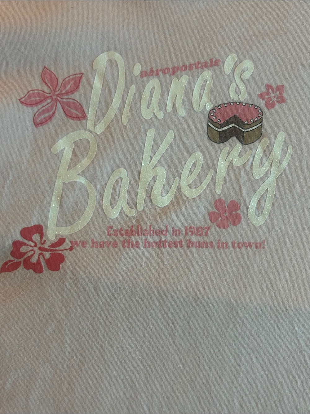 Diana’s Bakery Tomboy Fit Tee - Size XL
